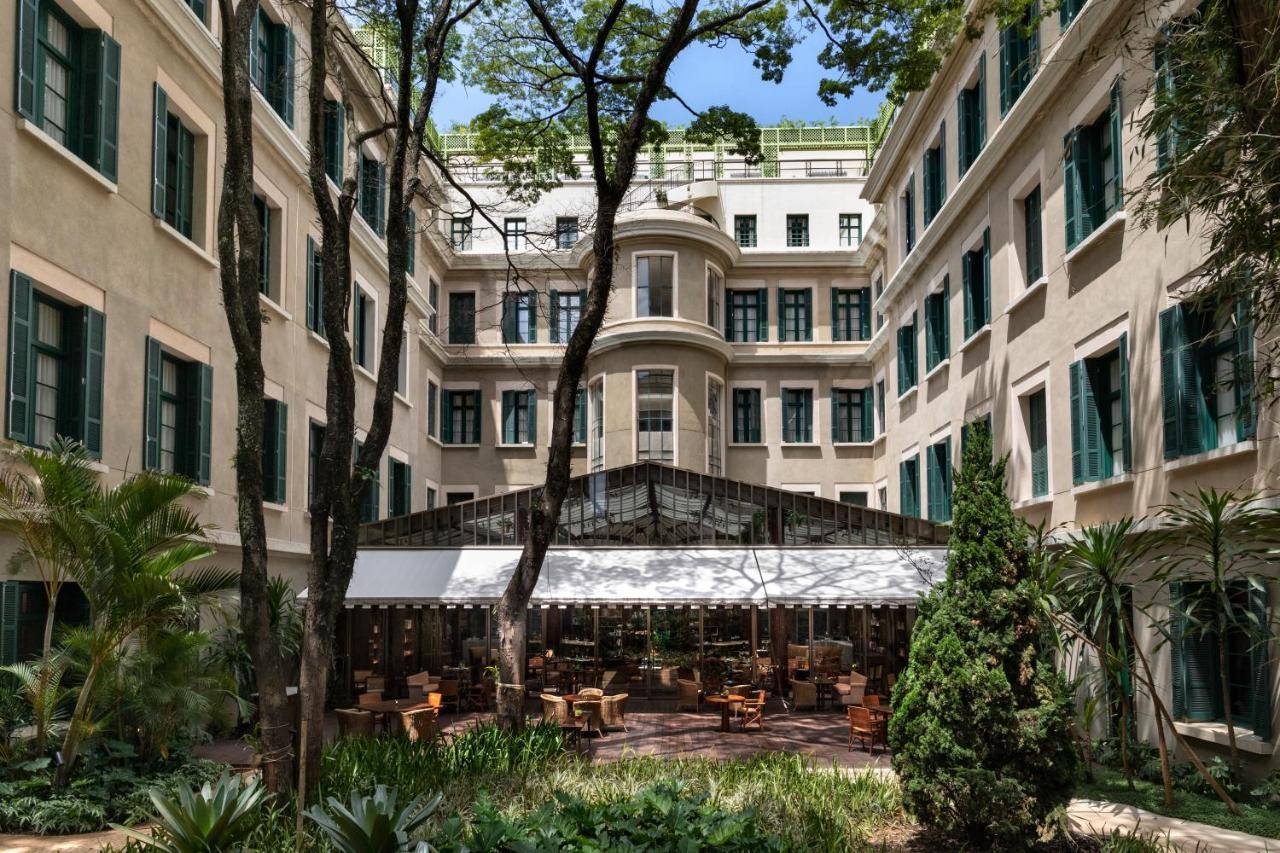 Rosewood São Paulo Hotel Exterior foto The hotel's courtyard