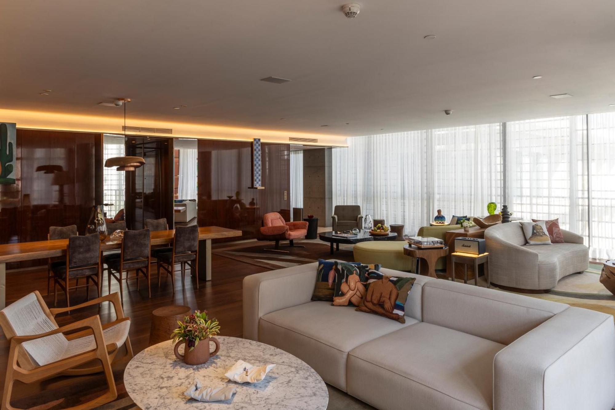 Rosewood São Paulo Hotel Exterior foto The lounge at the airport
