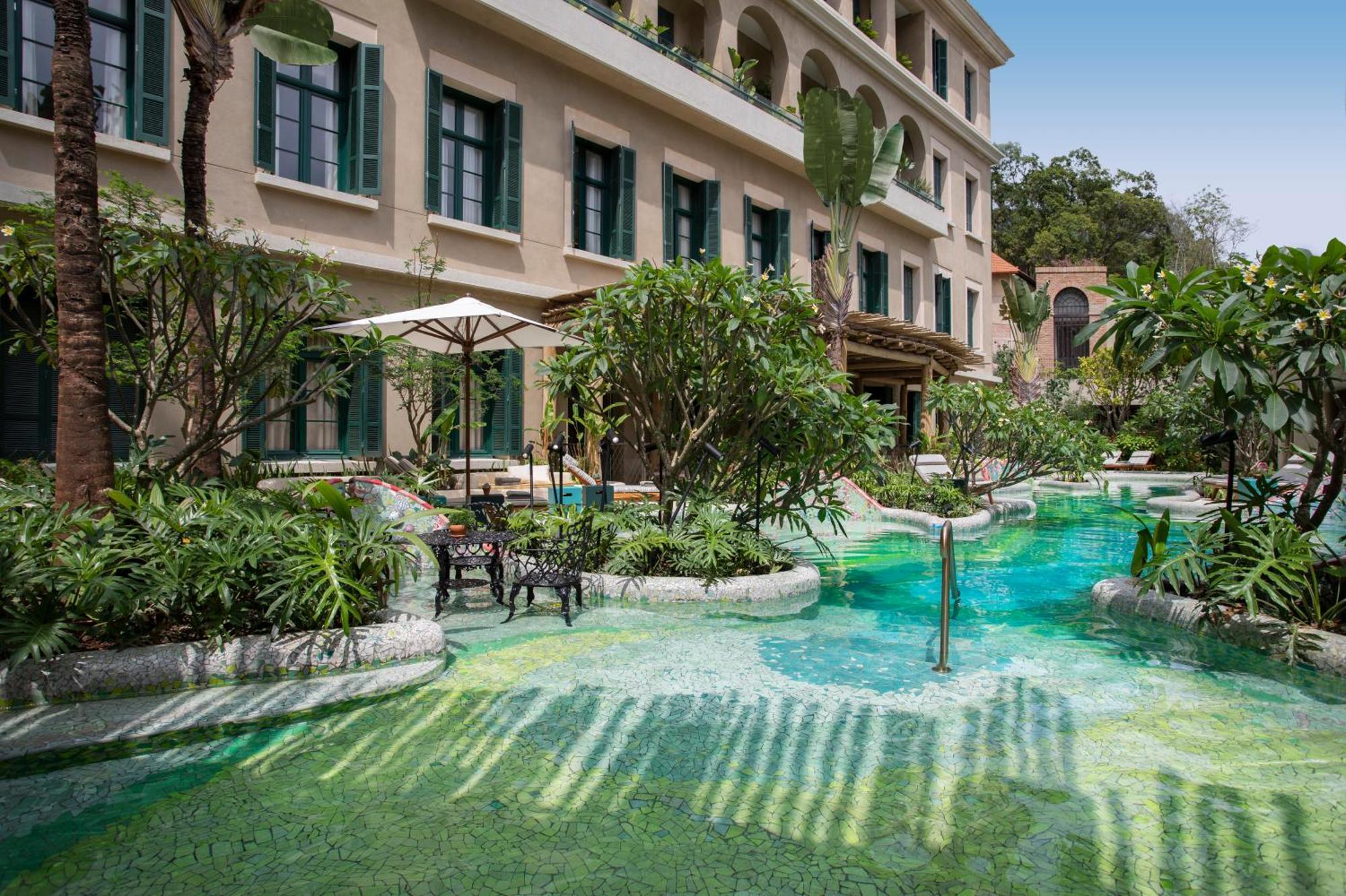 Rosewood São Paulo Hotel Exterior foto The hotel's pool
